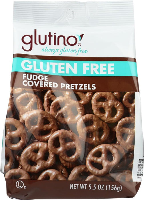 Glutino Pretzels Gluten Free Fudge Covered 5.5 oz