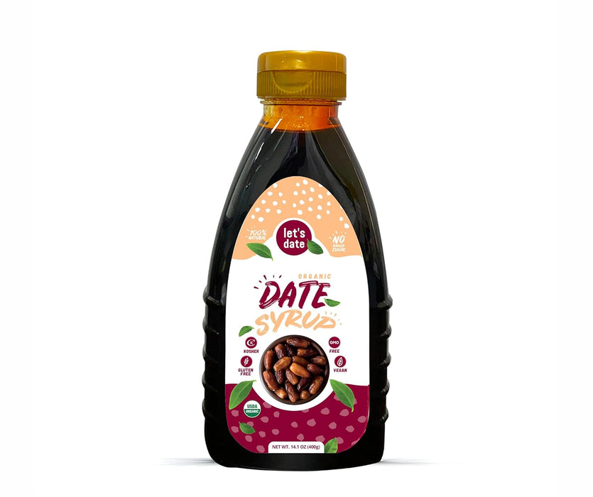 Let’s Date Organic Date Sweetener Squeezable Bottle 14.1 oz