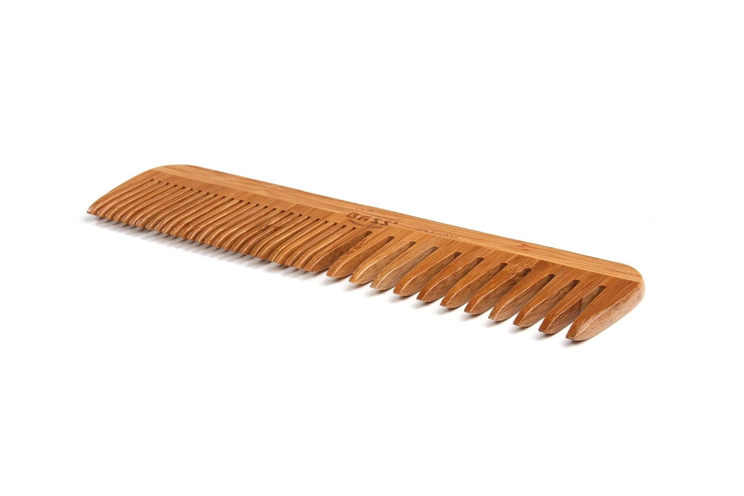 Bass Brushes  Wet And Dry Comb 100% Bamboo Wood  1 Each  1 Ct