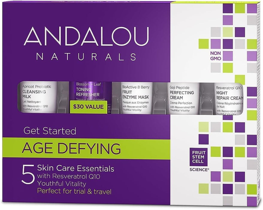 Andalou Naturals Get Started With Age Defying In One Piece 5 Pc