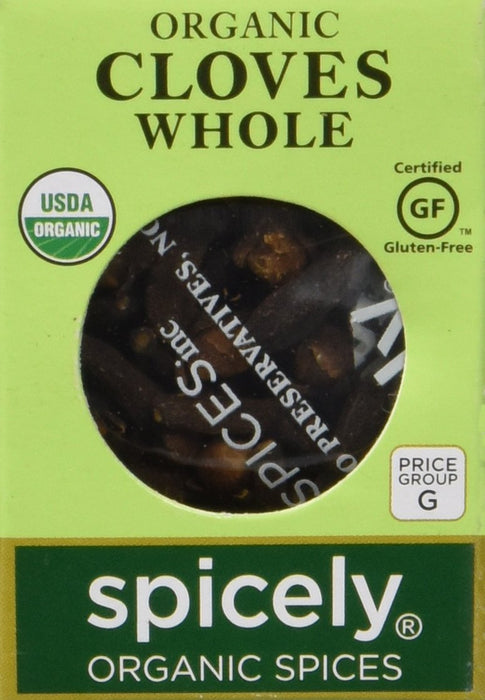 Spicely Organics  Organic Cloves Whole  .15 Oz