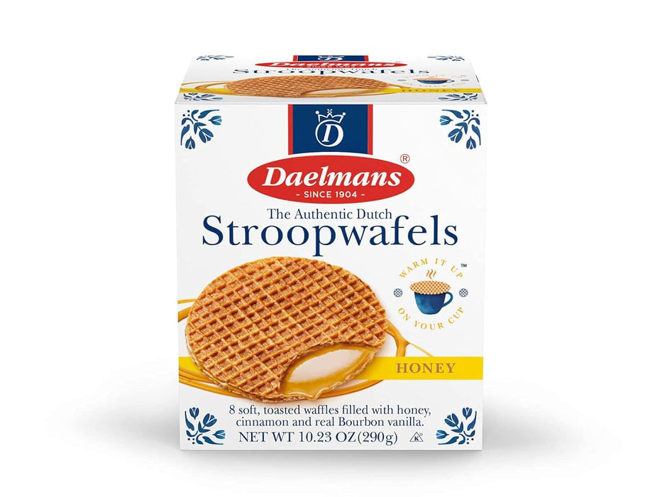 Daelman'S  Jumbo Honey Stroopwafels  10.23 Oz