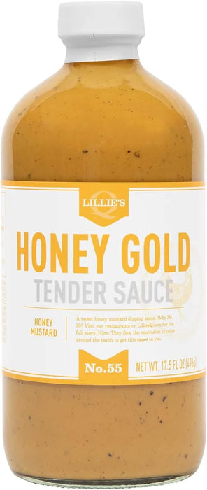 Lillie's Q Honey Gold Tender Sauce 17.5 fl