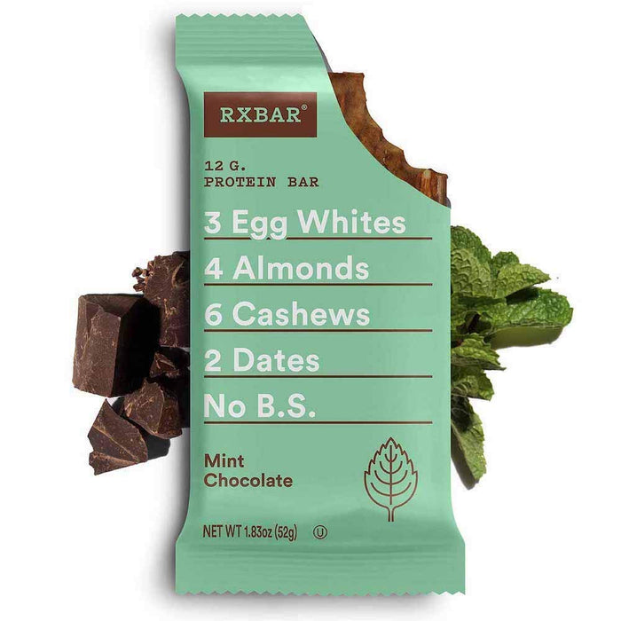 Rxbar  Protein Bar Mint Chocolate   1.83 Oz