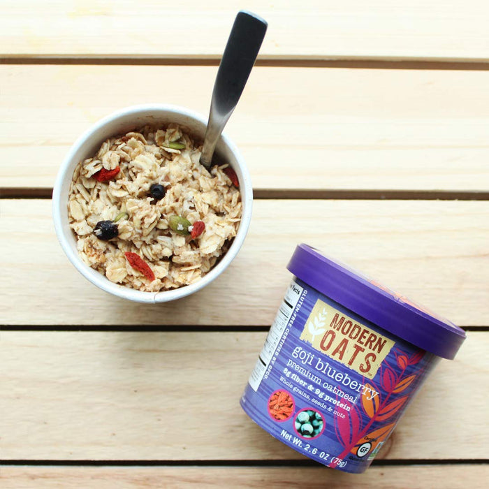 Modern Oats  Gf Oatmeal  Goji Blueberry 2.6 Oz