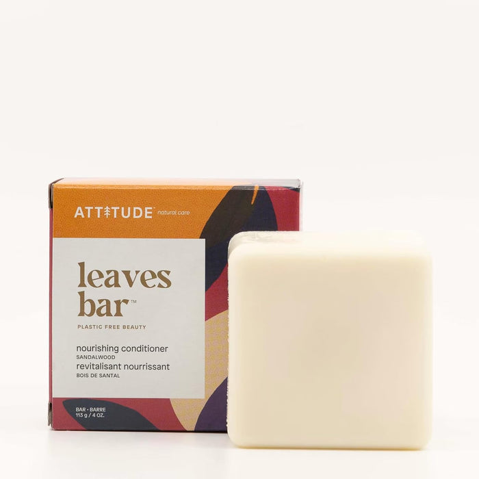 Attitude  Leaves Bar Nourishing Conditioner Sandalwood  1 Each  4 Oz