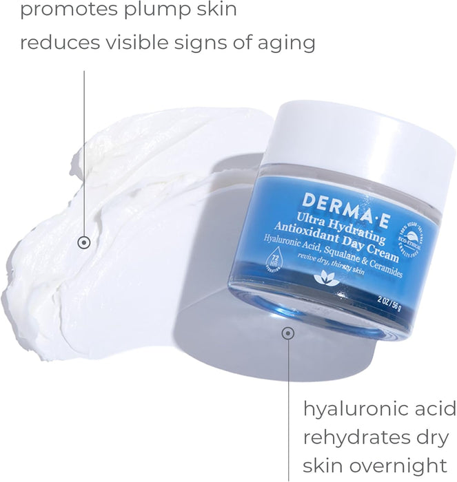 Derma E  Ultra Hydrating Antioxidant Day Cream  1 Each  2 Oz