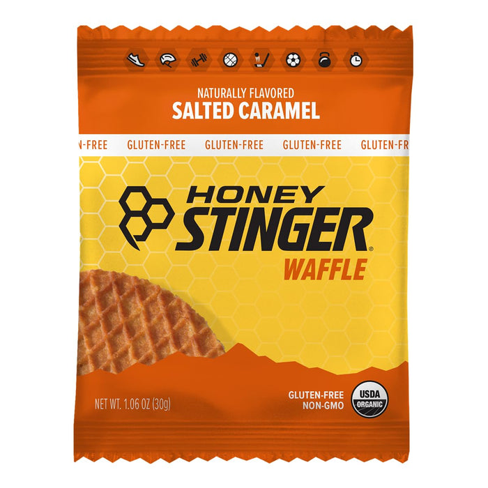 Honey Stinger  Organic Gluten Free Salted Caramel Waffle   1.06 Oz