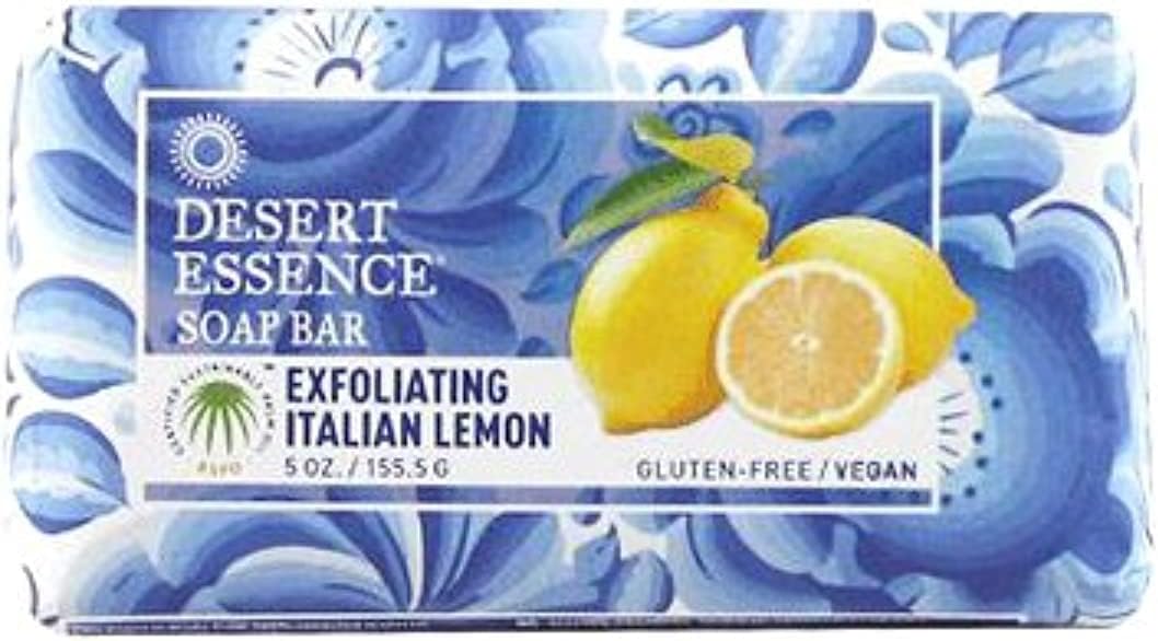 Desert Essence Bar Soap Exfoliating Italian Lemon 1 Each 5 Oz