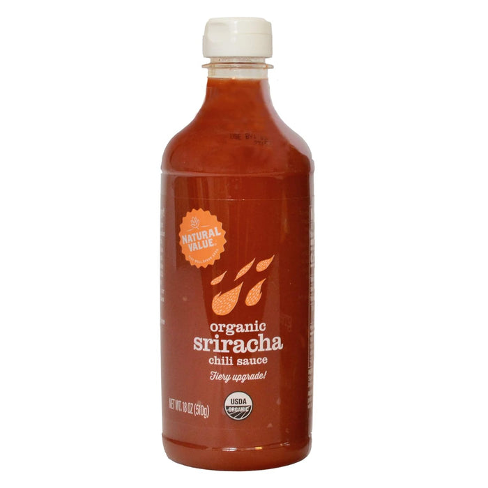 Natural Value Sriracha Chili Sauce Organic 18 oz