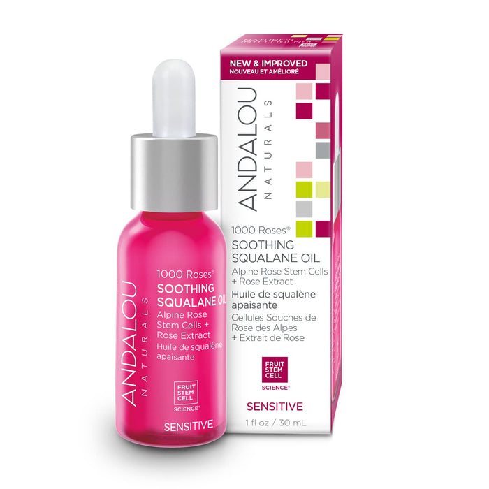 Andalou Naturals  1000 Roses Face Squalane Oil  1 Each  1 Oz