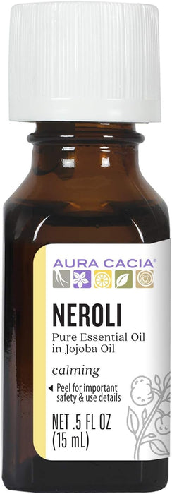 Aura Cacia  Neroli In Jojoba Oil  1 Each  0.5 Oz