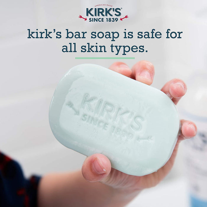 Kirk`S  Bar Soap Castile Soothing Aloe Vera  1 Each  4 Oz