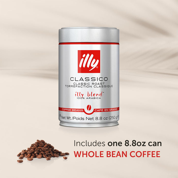 Illy Caffe  Whole Bean Medium Roast   8.8 oz