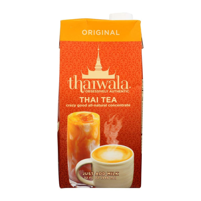 Thaiwala  Tea Natural Concentrate Thai Original  32 Fl Oz