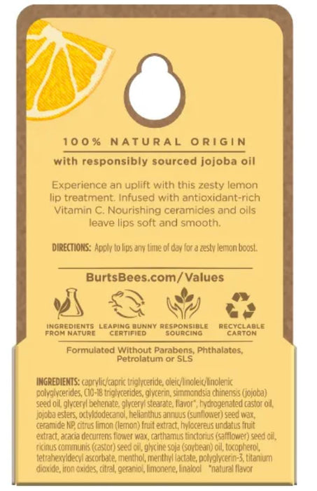 Burt's Bees Lip Treatment Lemon Sorbet