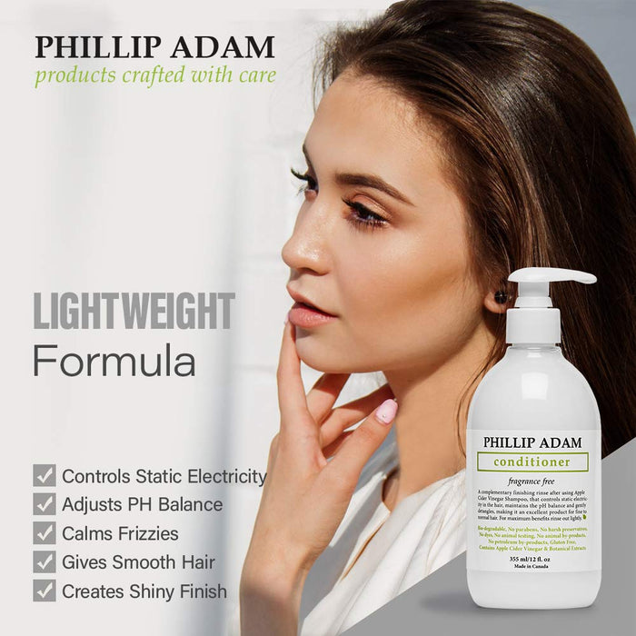 Phillip Adam  Fragrance Free Conditioner  1 Each  12 Oz