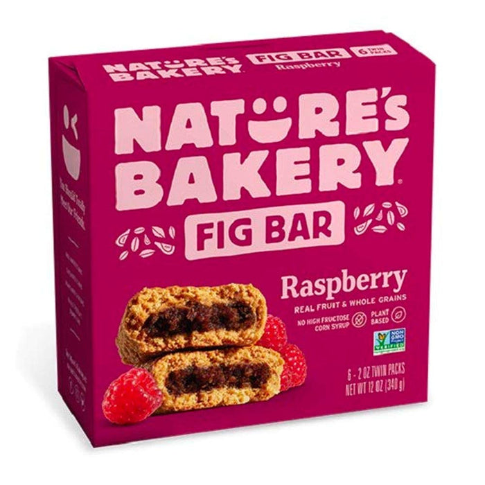 Nature'S Bakery  Stone Ground Whole Wheat Fig Bar Raspberry  6/2 Oz