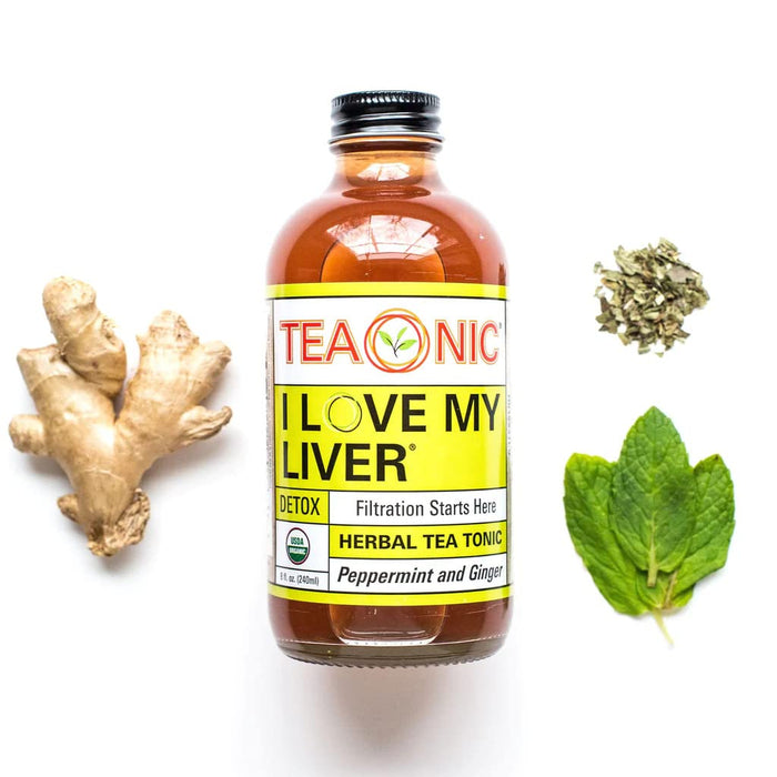 Teaonic  Herbal Tea Tonic I Love My Liver Detox  8 Fl Oz