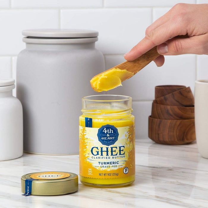 4Th & Heart  Ghee Butter Turmeric Grass Fed   9 Oz