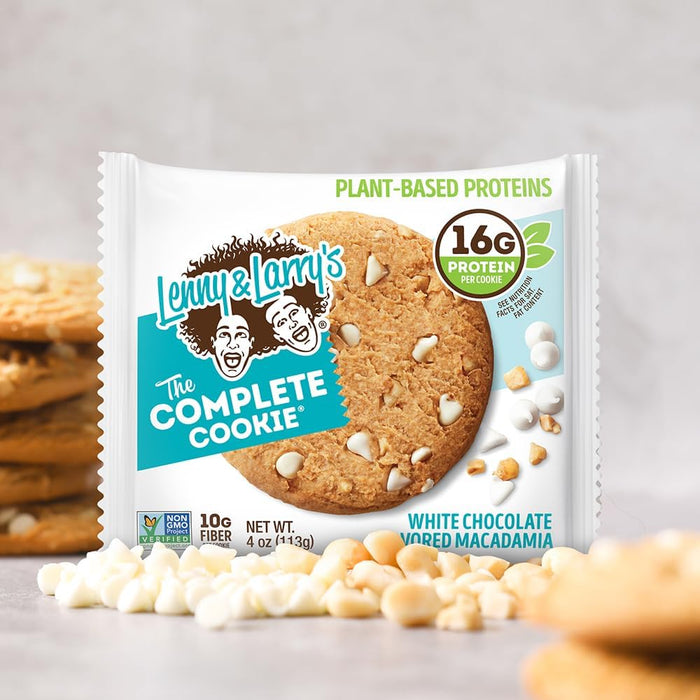 Lenny & Larry'S  The Complete Cookie White Chocolate Macadamia  4 Oz