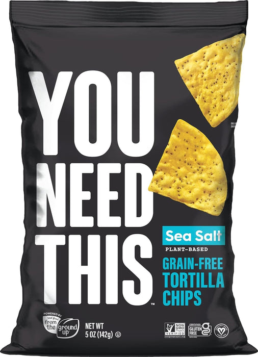 You Need This  Grain Free Sea Salt Tortilla Chips  5 Oz