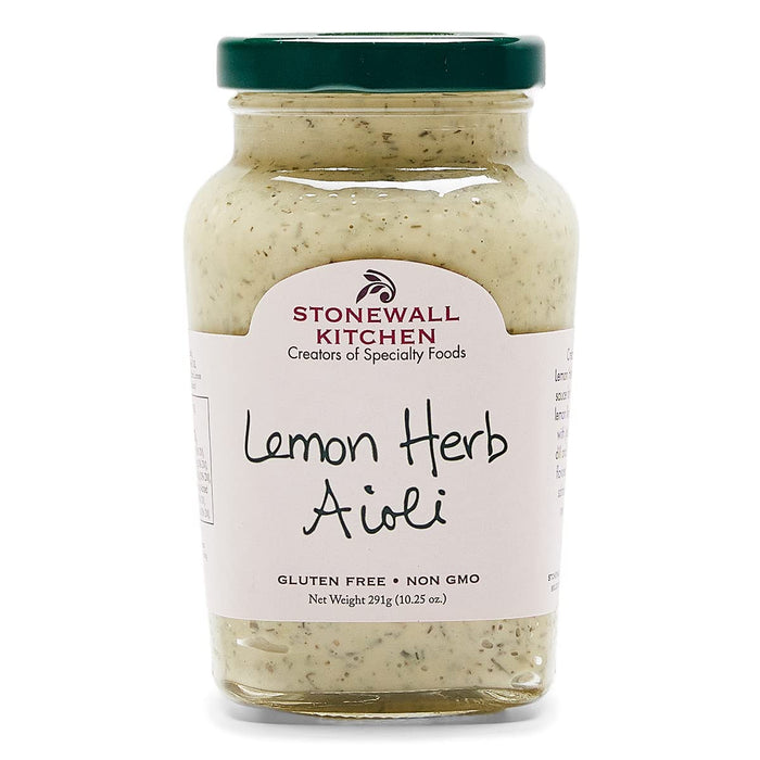 Stonewall Kitchn Lemon Herb Aioli 10 oz