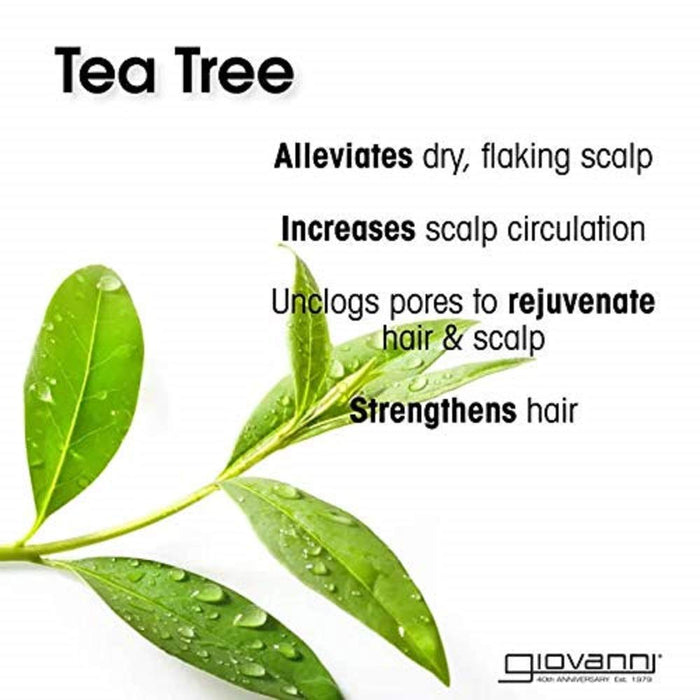 Giovanni  Tea Tree Triple Treat Conditioner  1 Each  8.5 Fl Oz.