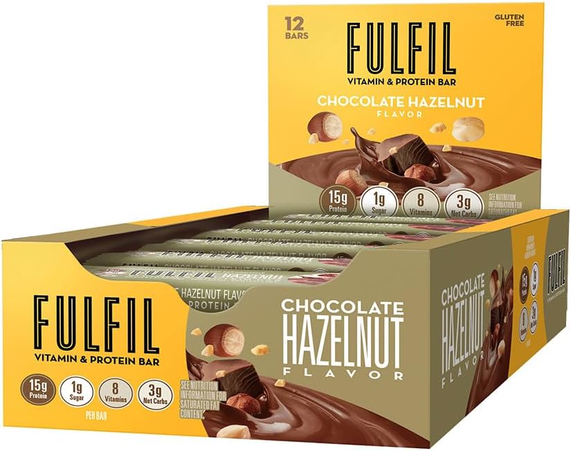 Fulfil  Vitamin And Protein Bar Chocolate Hazelnut   1.41 Oz