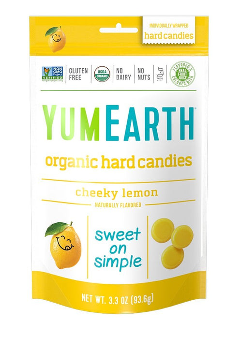 YumEarth Organics Organic Lemon Drops Cheeky Lemon 3.3 oz