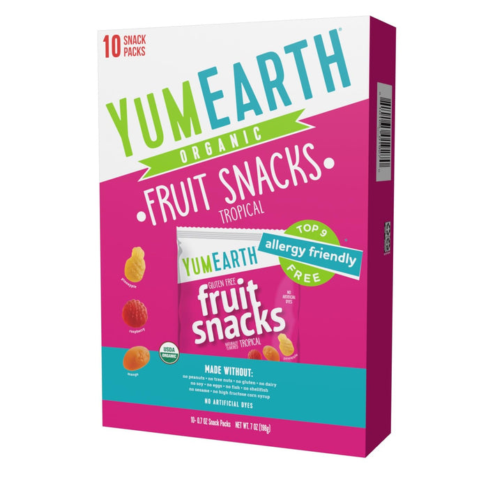 YumEarth Organic Fruit Snacks Tropical 7 oz