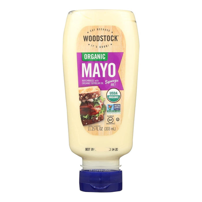 Woodstock Foods Organic Squeezable Mayonnaise 11.25 oz