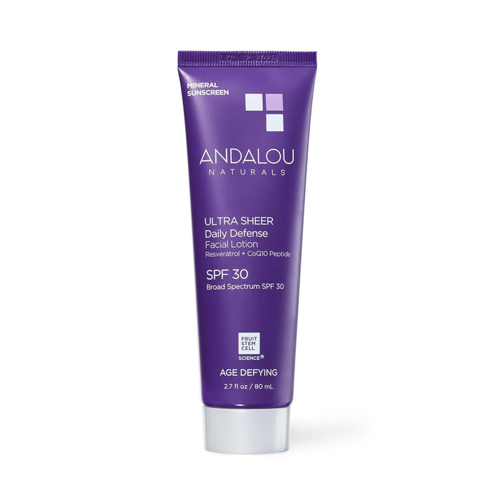 Andalou Naturals Age Defying Ultra Sheer Daily Defense Facial Lotion 2.7 Oz