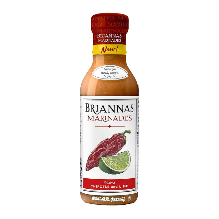 Briannas Marinade Smoked Chipotle Lime 12 fl