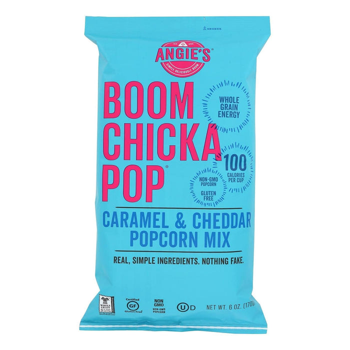 Angie'S  Boom Chicka Pop Caramel And Cheddar Popcorn  Mix  6 Oz