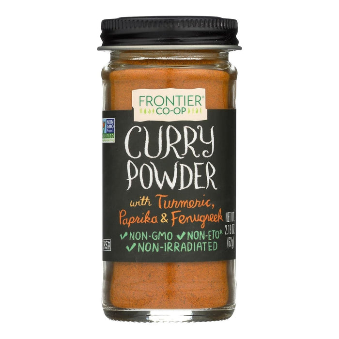 Frontier Nat Prod Co-Op  Curry Powder Seasoning Blend  1 Each  2.19 Oz