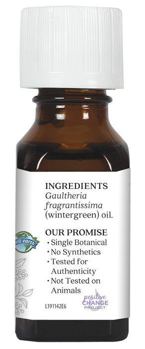 Aura Cacia  Pure Essential Oil Wintergreen  1 Each  0.5 Oz