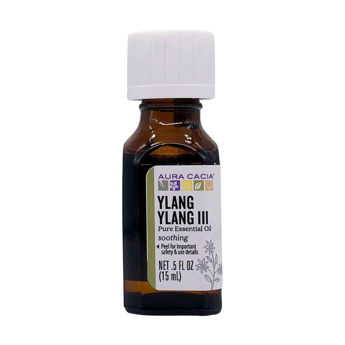 Aura Cacia  Pure Essential Oil Ylang Ylang  1 Each  0.5 Oz