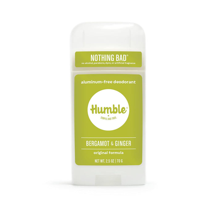 Humble Brands Original Formula Deodorant Bergamot And Ginger 2.5 Oz