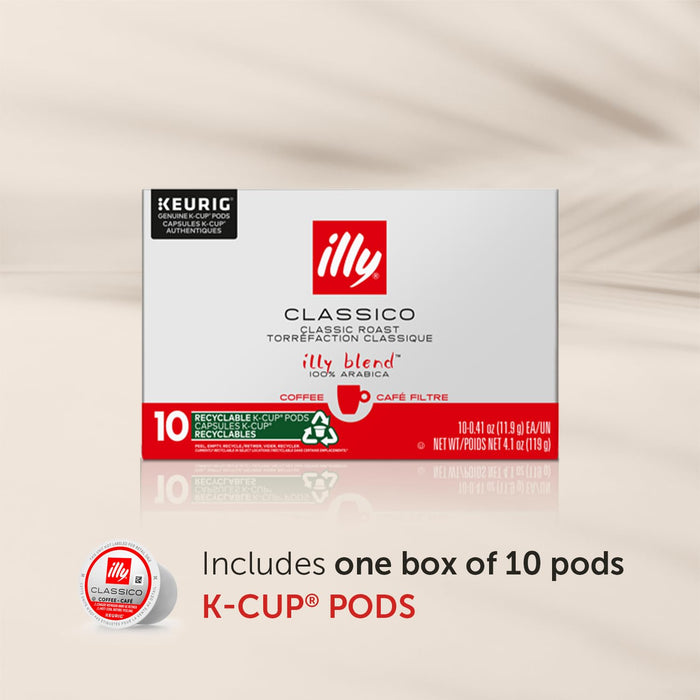 Illy Caffe  Kcups Red Mediu Roasted   10 ct