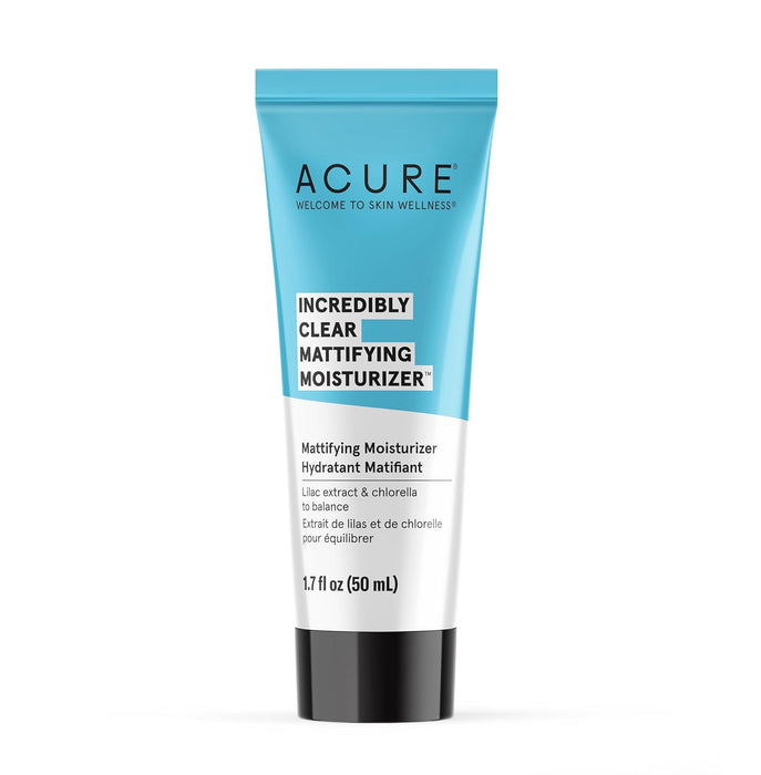 Acure  Incredibly Clear Mattifying Moisturizer  1 Each  1.7 Oz