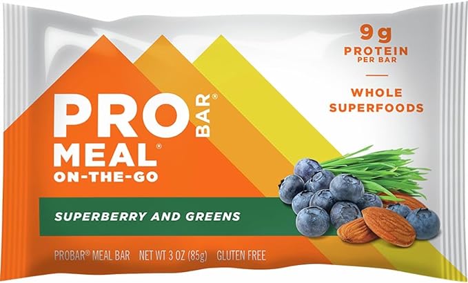 Probar  Meal Bar Superberry And Greens   3 Oz