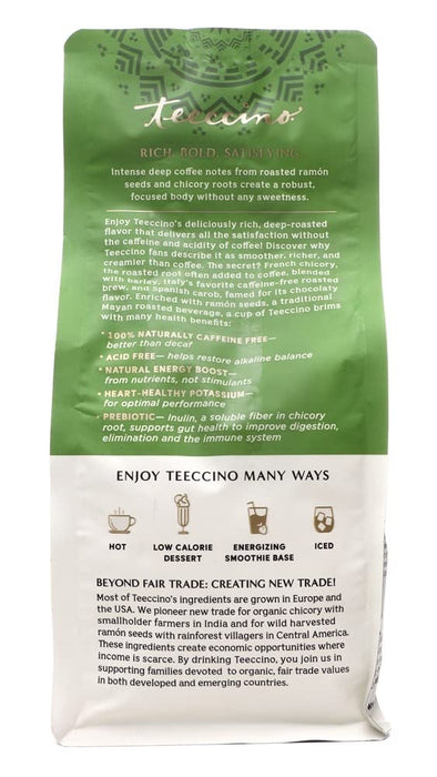 Teeccino  Herbal Coffee French Roast Maya Dark Roast   11 oz