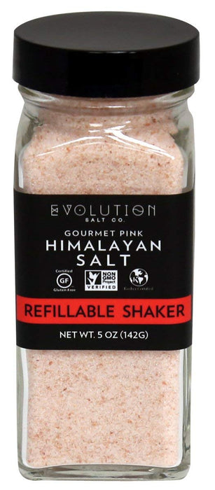 Evolution Salt  Gourmet Pink Himalayan Salt Shaker  1 Each  5 Oz