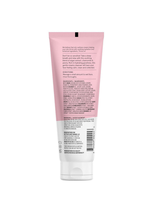 Acure Seriously Soothing Cleansing Cream  Sensitive Facial Cleanser 4 Oz