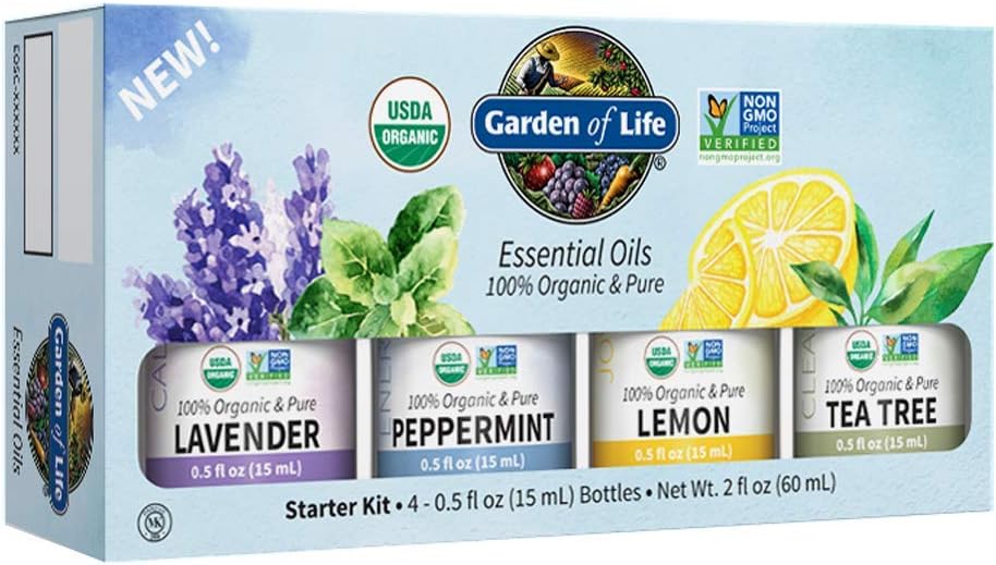 Garden Of Life  Organic Essential Oil Starter Kit  1 Each  1 Count