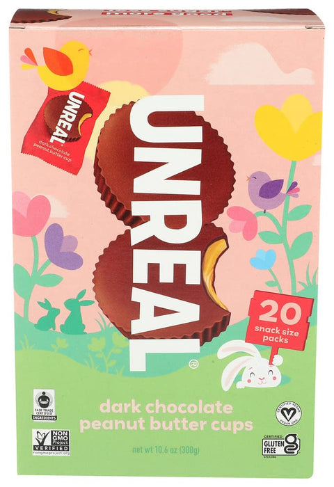 UNREAL Dark Chocolate Peanut Butter Cups 10.6 OZ