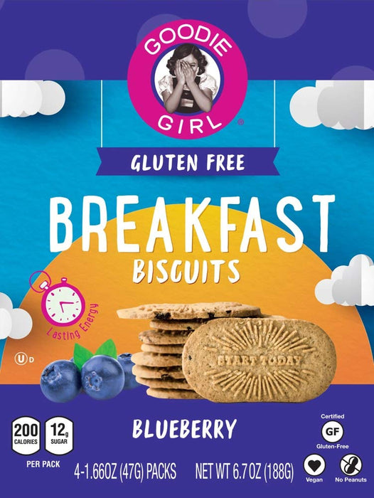 Goodie Girl Blueberry Breakfast Biscuit 6.7 Oz