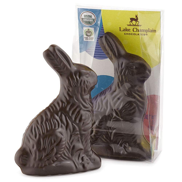 Lake Champlain Chocolates  Dark Chocolate Bunny Baby   1 Oz