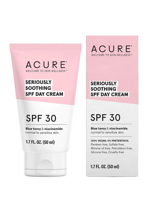 Acure  Seriously Soothing Spf Day Cream  1 Each  1.7 Oz